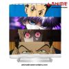 Hunter × Characters Eyes Shower Curtain W59 X H71 / White