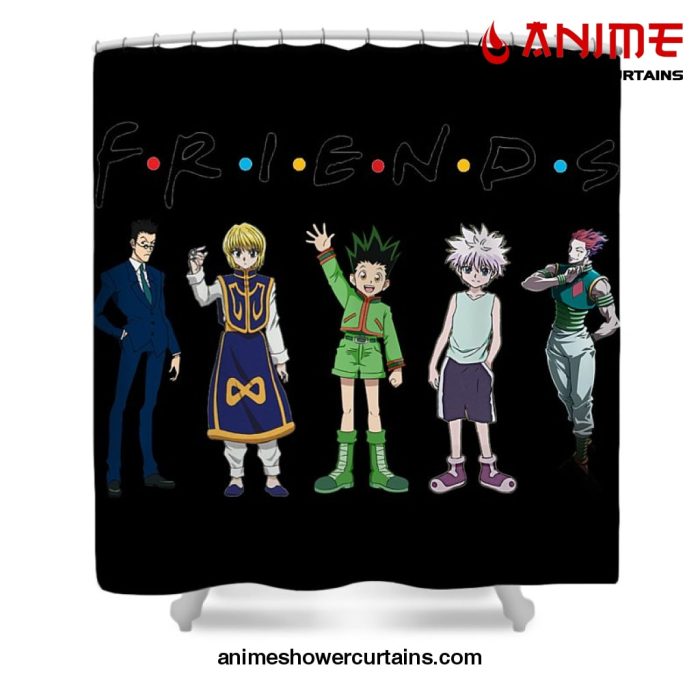 Hunter × Friends Shower Curtain W59 X H71 / Black