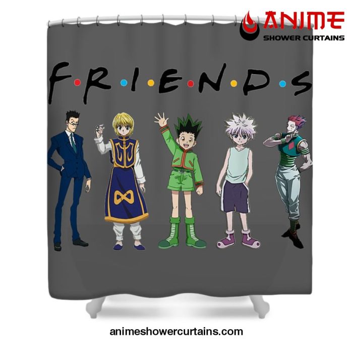 Hunter × Friends Shower Curtain W59 X H71 / Gray