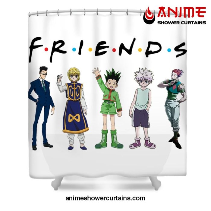 Hunter × Friends Shower Curtain W59 X H71 / White