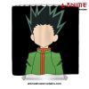 Hunter × Gon Freecss Sticker Shower Curtain W59 X H71 / Black