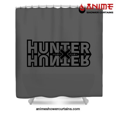 Hunter × Manga Shower Curtain W59 X H71 / Gray
