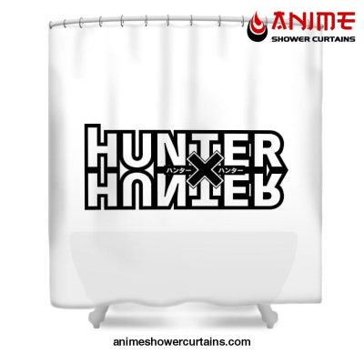 Hunter × Manga Shower Curtain W59 X H71 / White
