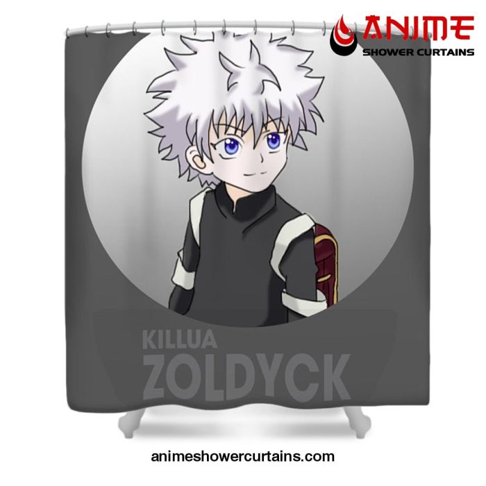 Hxh Killua Zoldyck Art Shower Curtain W59 X H71 / Gray