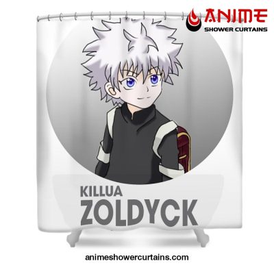 Hxh Killua Zoldyck Art Shower Curtain W59 X H71 / White