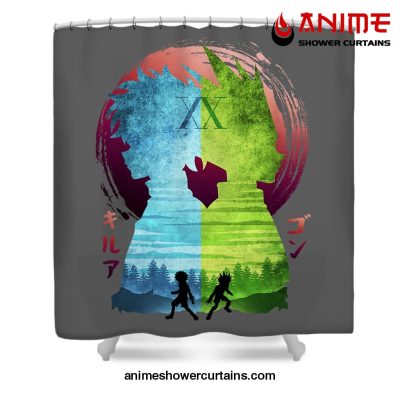 Hxh The Rivals Shower Curtain W59 X H71 / Gray