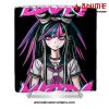 Ibuki Mioda Danganronpa Shower Curtain W59 X H71 / Black