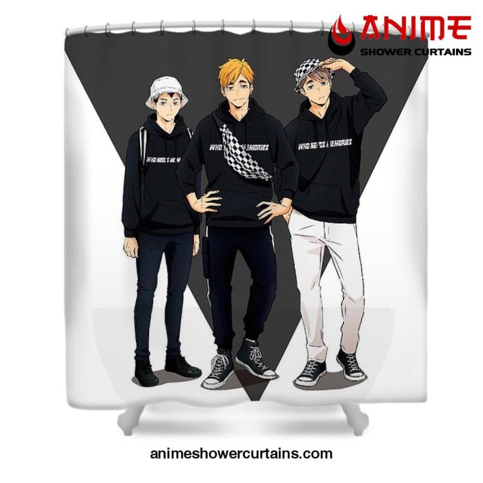 Inarizaki Team Shower Curtain