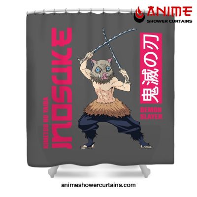 Inosuke Hasibhira Movie Shower Curtain W59 X H71 / Gray