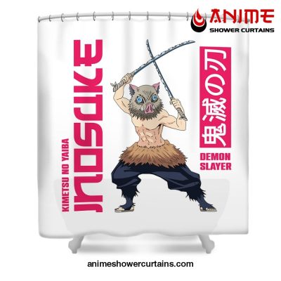 Inosuke Hasibhira Movie Shower Curtain W59 X H71 / White
