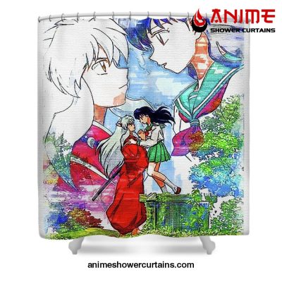 Inuyasha Kagome Higurashi Shower Curtain