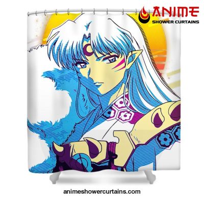 Inuyasha Sesshomaru Shower Curtain W59 X H71 / White