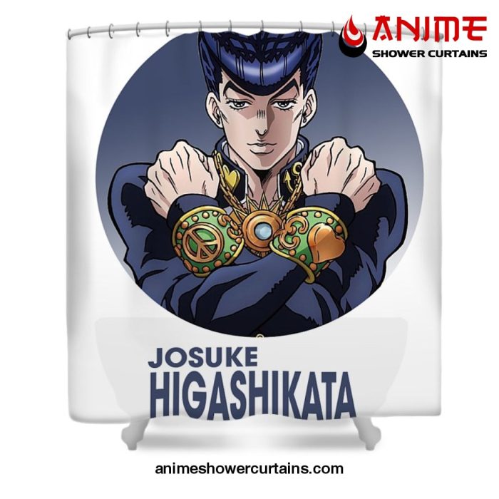 Jjba Josuke Higashikata Shower Curtain W59 X H71 / White