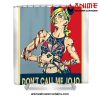 Jolyne Cujoh Dont Call Me Jojo Shower Curtain W59 X H71 / White