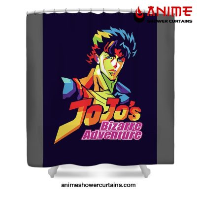 Jonathan Joestar Jjba Shower Curtain W59 X H71 / Gray