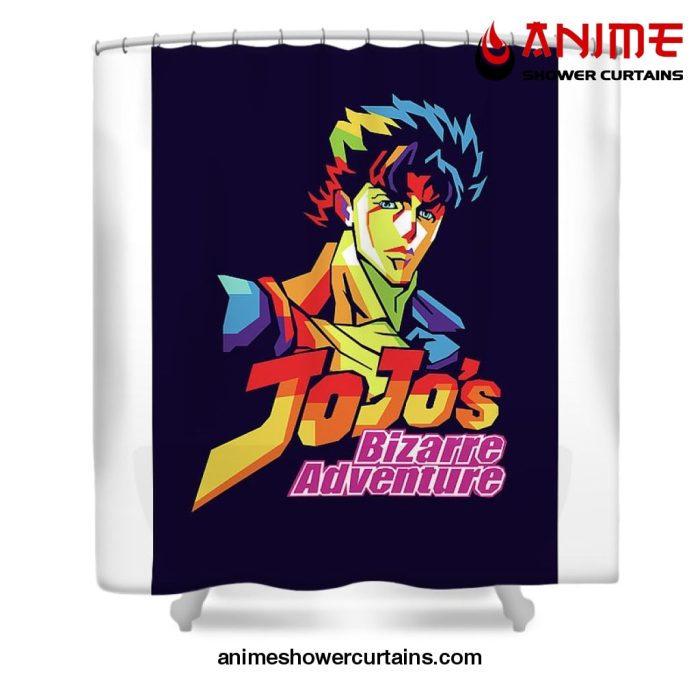 Jonathan Joestar Jjba Shower Curtain W59 X H71 / White