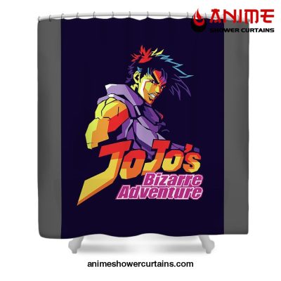 Joseph Joestar Jjba Shower Curtain W59 X H71 / Gray