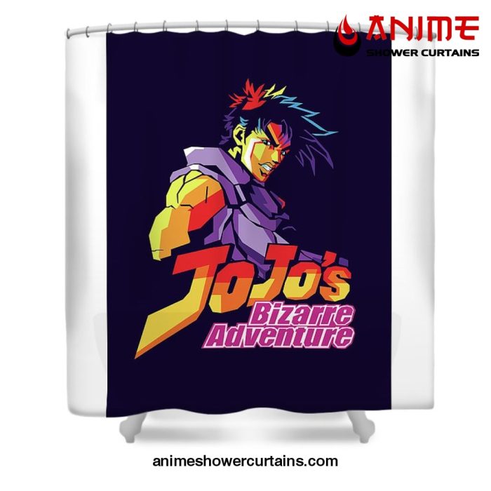 Joseph Joestar Jjba Shower Curtain W59 X H71 / White