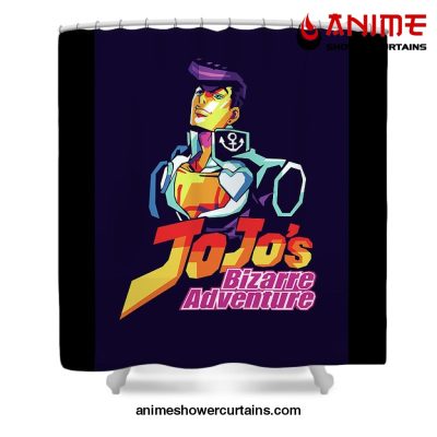 Josuke Bizarre Shower Curtain W59 X H71 / Black