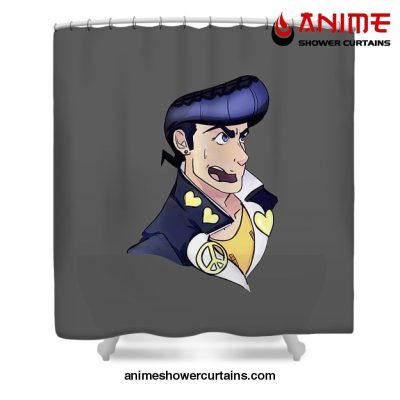 Josuke Higashikata Fanart Shower Curtain W59 X H71 / Gray