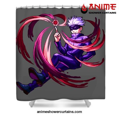 Jujutsu High Satoru Gojo Shower Curtain W59 X H71 / Gray