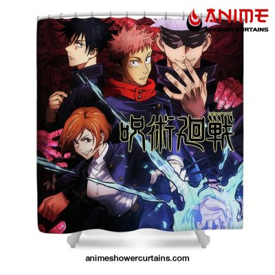 Jujutsu Kaisen Characters Shower Curtain