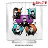 Jujutsu Kaisen Cool Stars Shower Curtain W59 X H71 / White