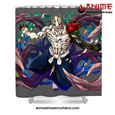 Jujutsu Kaisen Hanami Shower Curtain W59 X H71 / Gray