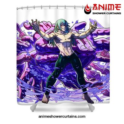 Jujutsu Kaisen Mahito Shower Curtain W59 X H71 / White