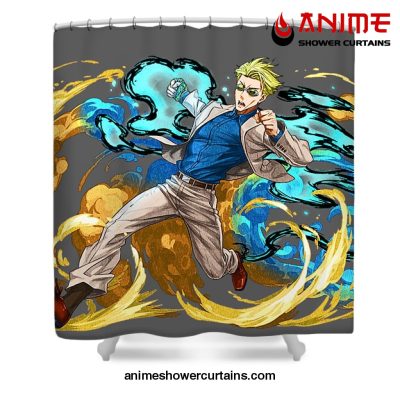 Jujutsu Kaisen Nanami Kento Shower Curtain W59 X H71 / Gray