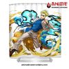 Jujutsu Kaisen Nanami Kento Shower Curtain W59 X H71 / White