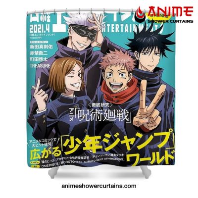 Jujutsu Kaisen Poster Shower Curtain