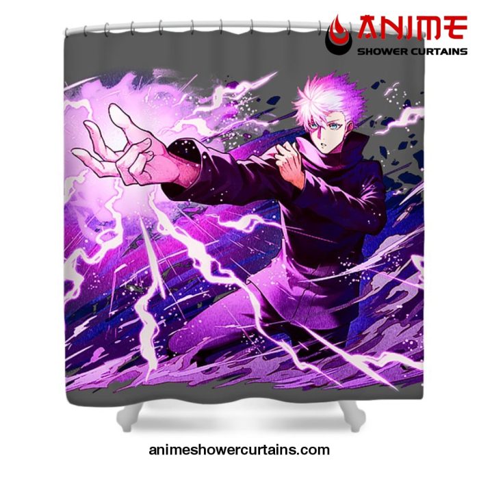 Jujutsu Kaisen - Satoru Gojo Shower Curtain W59 X H71 / Gray