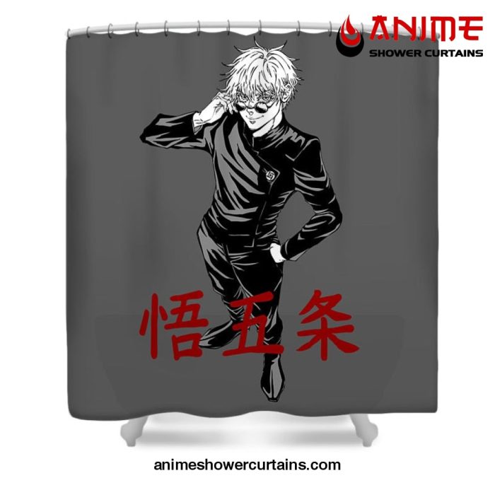 Jujutsu Kaisen Satoru Gojo Shower Curtain W59 X H71 / Gray