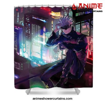 Jujutsu Kaisen Satoru Gojou 70S Shower Curtain