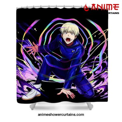 Jujutsu Kaisen - Toge Inumaki Shower Curtain W59 X H71 / Black