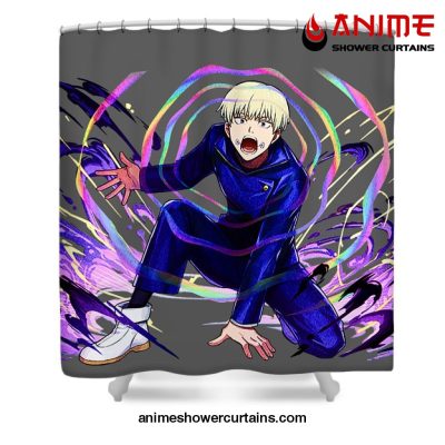 Jujutsu Kaisen - Toge Inumaki Shower Curtain W59 X H71 / Gray