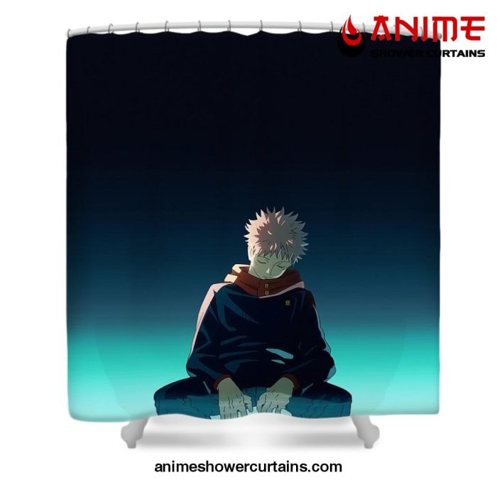 Jujutsu Kaisen Yuji Photographic Shower Curtain