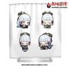 Kamisato Ayaka Chibi Shower Curtain W59 X H71 / White