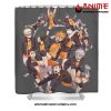 Karasuno Team Haikyuu Shower Curtain W59 X H71 / Gray