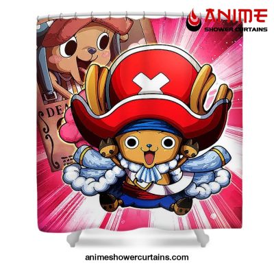 Kawaii Chopper Shower Curtain