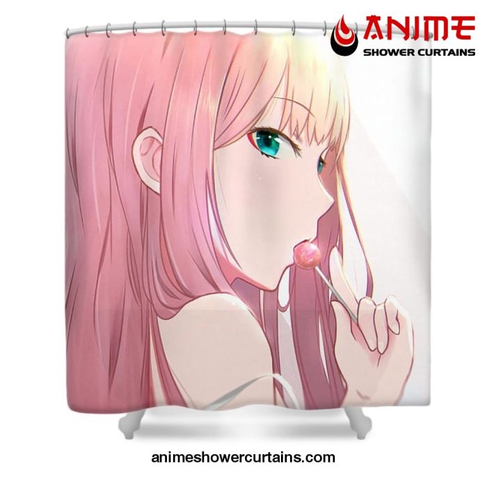 Kawaii Zero Two Darling In The Franxx Shower Curtain