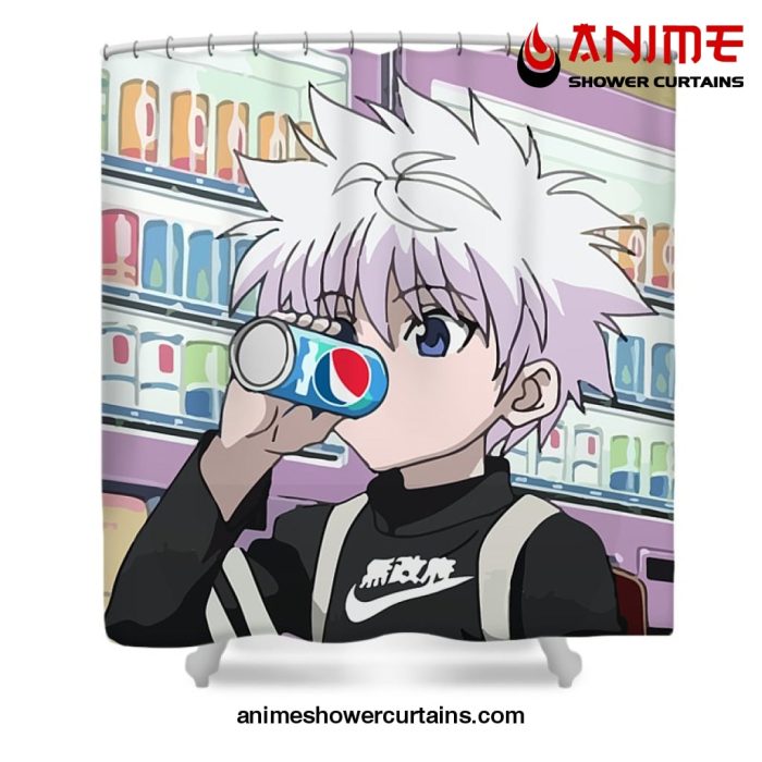 Killua Anime Boy Shower Curtain