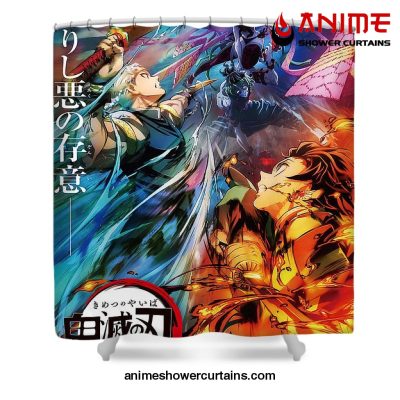 Kimetsu No Yaiba Entertainment Shower Curtain