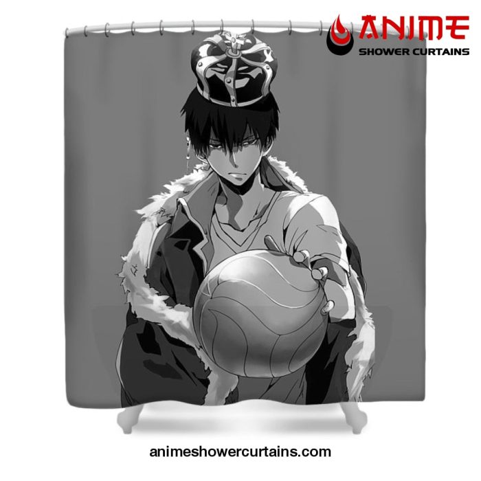 King Kageyama Tobio Shower Curtain W59 X H71 / Gray