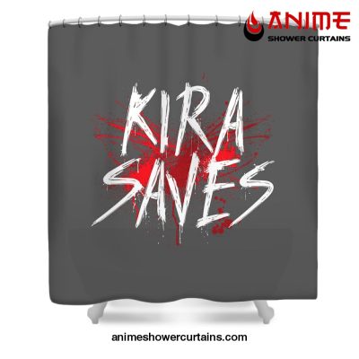 Kira Saves Shower Curtain W59 X H71 / Gray