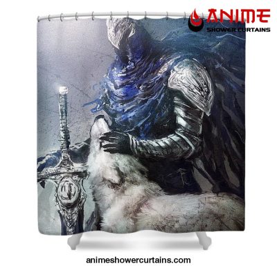 Knight Dark Souls Shower Curtain