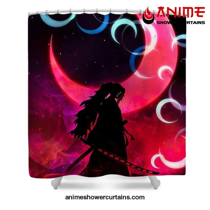 Kokushibo Demon Shower Curtain