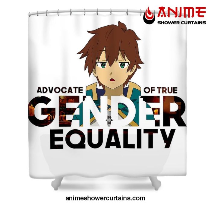 Konosuba Kazuma Shower Curtain