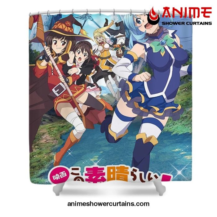 Konosuba Legend Of Crimson Shower Curtain